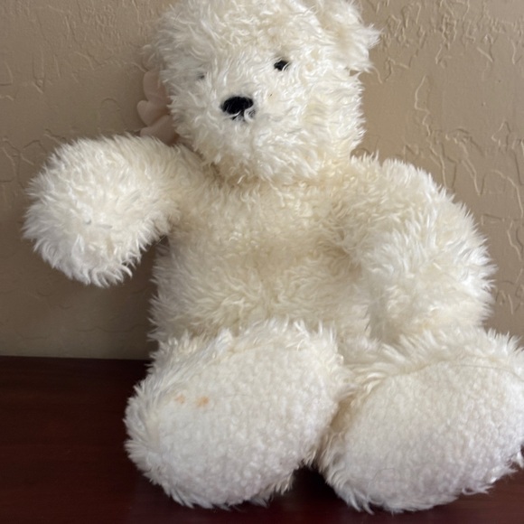 Sparkle Angel Wings White Teddy Bear Plush Stuffed Animal Toy Hallmark - Picture 2 of 10